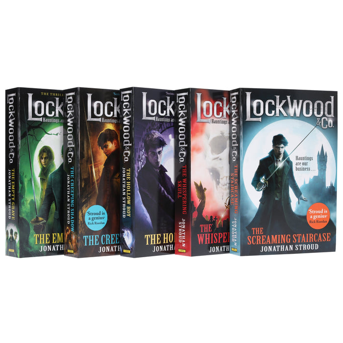 Lockwood & Co. by Jonathan Stroud Complete 5 Books Collection Set - Ages 9-11 - Paperback B2D DEALS Penguin Random House