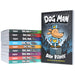 Dog Man by Dav Pilkey: Books 1-10 Collection Set - Ages 6-12 - Paperback Graphic Novels Scholastic