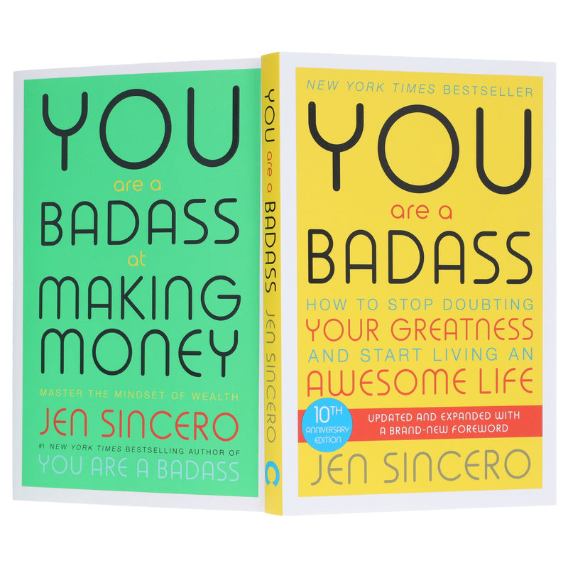 You Are a Badass Series by Jen Sincero 2 Books Collection Set - Non Fiction - Paperback Non-Fiction Hachette