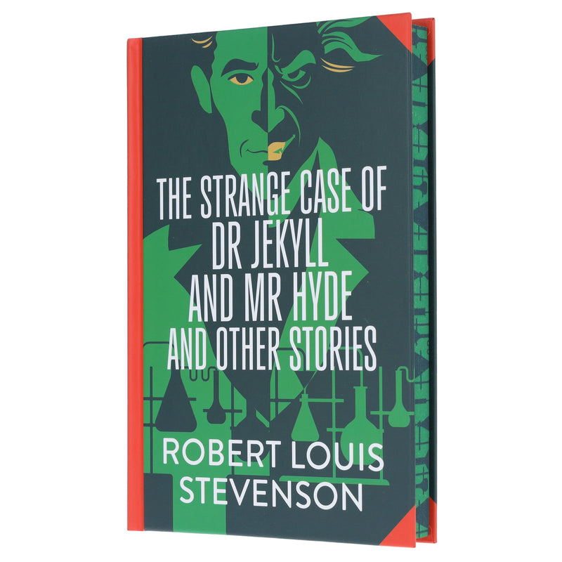 The Strange Case of Dr Jekyll and Mr Hyde & Other Stories by Robert Louis Stevenson - Fiction - Sprayed Edges Hardback Fiction Wilco Books