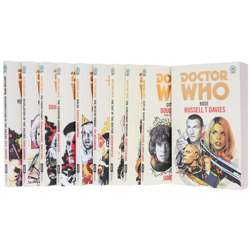 Doctor Who: Target Collection 10 Books Set (Waves 1 & 2) - Fiction - Paperback Fiction BBC Books