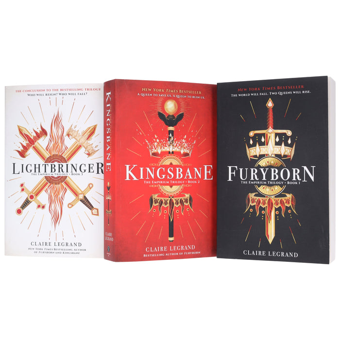 The Empirium Trilogy by Claire Legrand 3 Books Collection Set - Ages 14-18 - Paperback Young Adult Sourcebooks