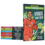 The Greatest Football Stars (Volume 2) by Luke Paton 10 Books Collection Box Set (Includes 10 Free Audiobooks!) - Ages 7-9 - Paperback 7-9 Sweet Cherry Publishing