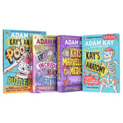 Adam Kay's Incredible Inventions, Marvellous Medicine, Anatomy & The Poo-Tastic Puzzle Book: 4 Books Collection Set - Ages 7+ - Paperback 7-9 Penguin Random House