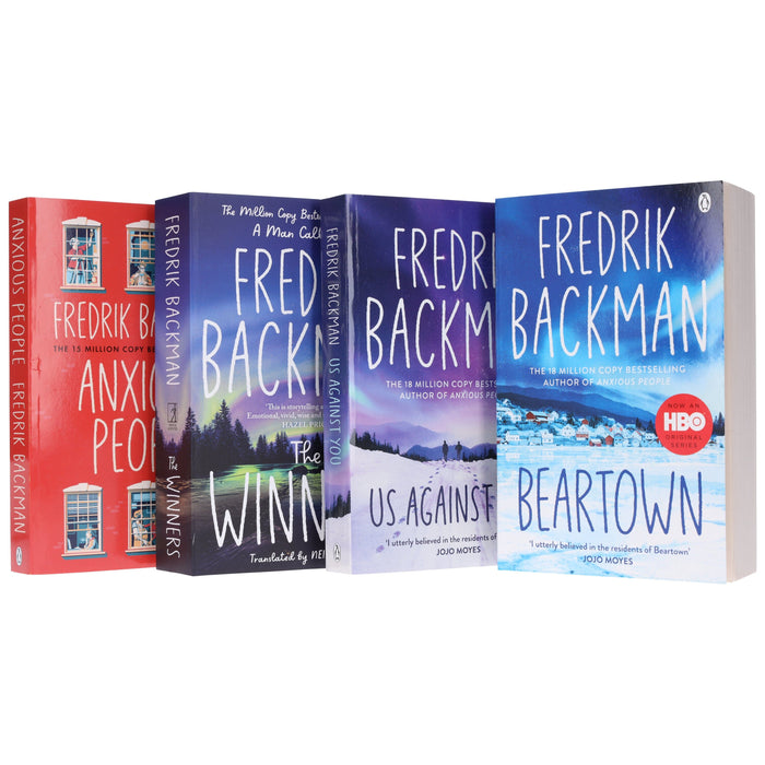 Fredrik Backman 4 Books Collection Set - Fiction - Paperback Fiction Penguin Random House