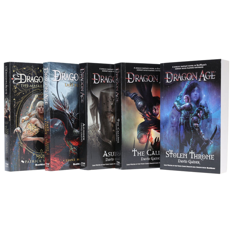 Dragon Age Series by David Gaider: 5 Books Collection Set - Fiction - Paperback Fiction Titan Books Ltd