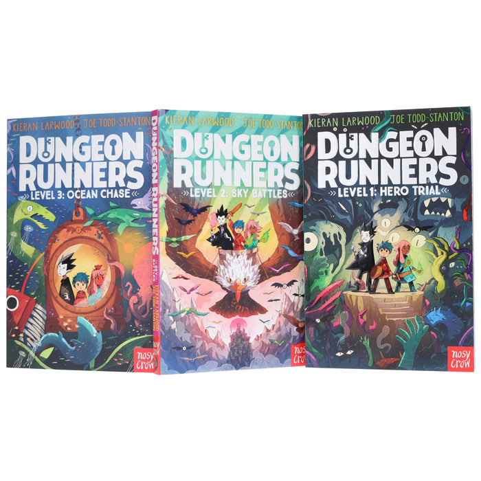 Dungeon Runners Series By Kieran Larwood: Illustrated 3 Books Collection Set - Ages 7-9 - Paperback 7-9 Nosy Crow Ltd