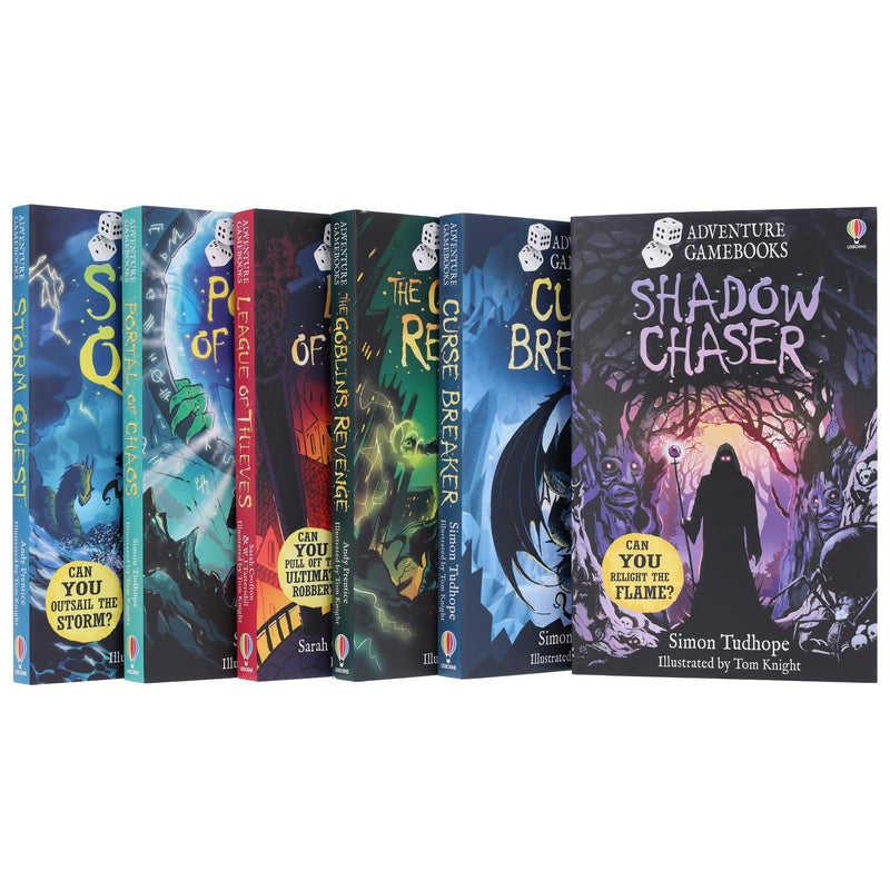 Adventure Gamebooks Series Illustrated 6 Books Collection Set - Ages 9+ - Paperback 9-14 Usborne Publishing Ltd
