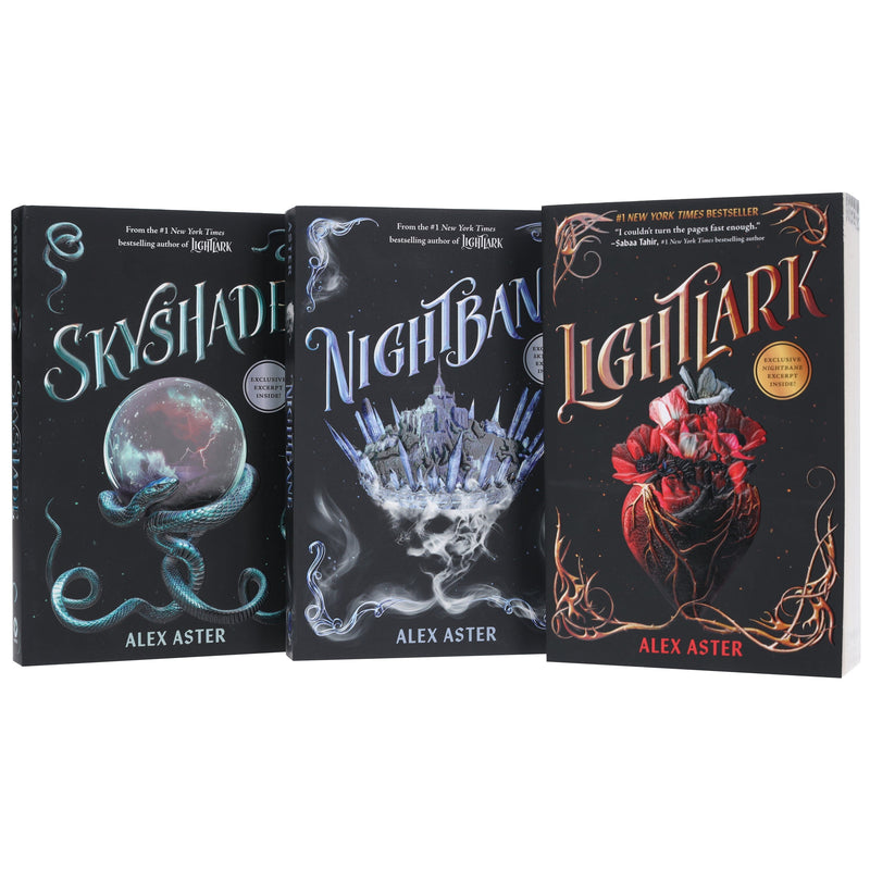 The Lightlark Series By Alex Aster 3 Books Collection Set - Ages 13+ - Paperback Fiction Amulet Books