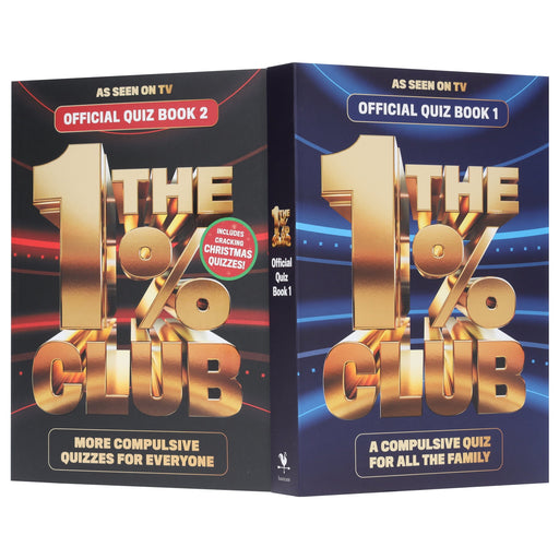 The 1% Club Official Quiz (Book 1&2) by BBC Studios 2 Books Collection Set - Non Fiction - Paperback Non-Fiction Penguin Random House