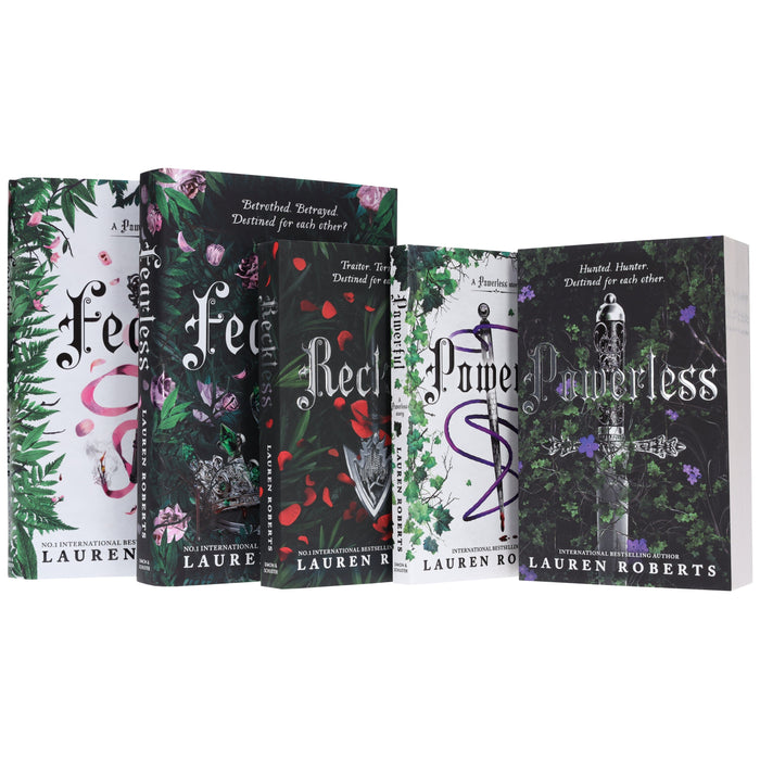 The Powerless Series By Lauren Roberts 5 Books Collection Set - Ages 14+ - Paperback/Hardback Fiction Simon & Schuster