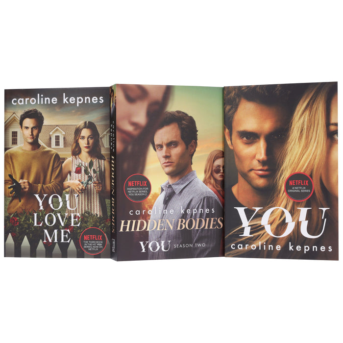 You Series by Caroline Kepnes (You, Hidden Bodies & You Love Me) 3 Books Collection Set – Fiction - Paperback Fiction Simon & Schuster