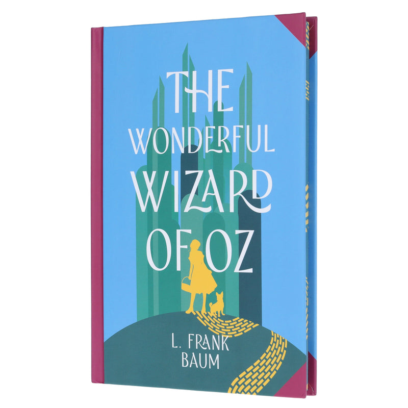 The Wonderful Wizard of Oz by L. Frank Baum - Fiction - Sprayed Edges Hardback Fiction Wilco Books