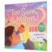 Too Soon For the Moon! - beautifully illustrated story that captures the excitement of Eid by Ayshah Ismail - Ages 3-5 - Paperback 3-5 Salaam Cherry