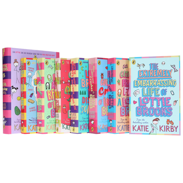 Lottie Brooks Series By Katie Kirby 8 Books Collection Set - Ages 9-12 - Paperback/Hardback 9-14 Penguin Random House