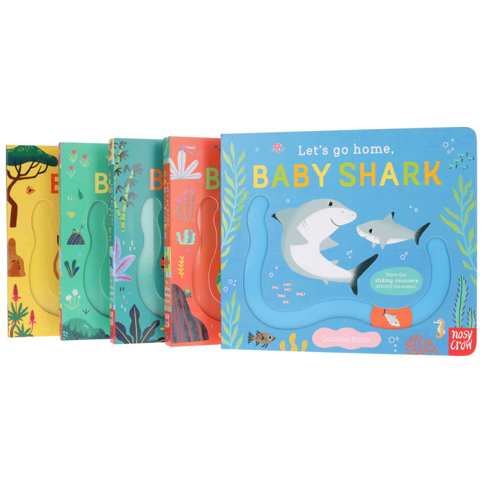 Let's Go Home Series by Carolina Buzio 5 Books Collection Set - Ages 2-5 - Board Book 0-5 Nosy Crow Ltd