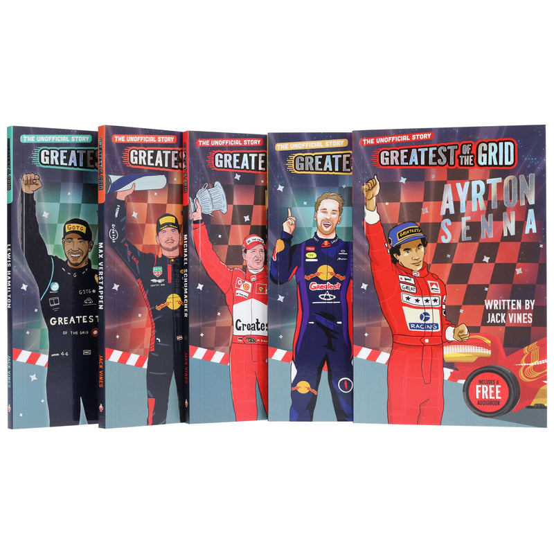 Greatest of the Grid: The Unofficial Stories by Jack Vines 5 Books Collection Box Set - Ages 7-9 - Paperback (Includes Free Audiobooks) 7-9 Sweet Cherry Publishing