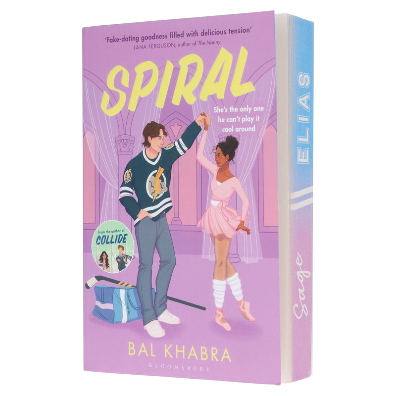 Spiral by Bal Khabra (Off the Ice Series Book 2) Sprayed Edge - Fiction - Paperback Fiction Bloomsbury Publishing