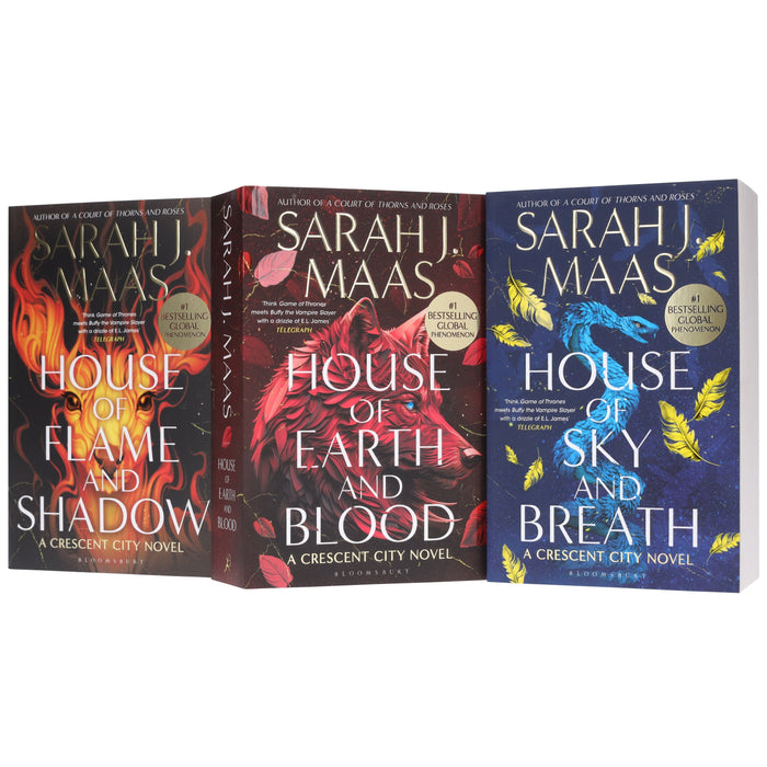 Crescent City Series by Sarah J. Maas 3 Books Collection Box Set - Fiction - Paperback Fiction Bloomsbury Publishing PLC