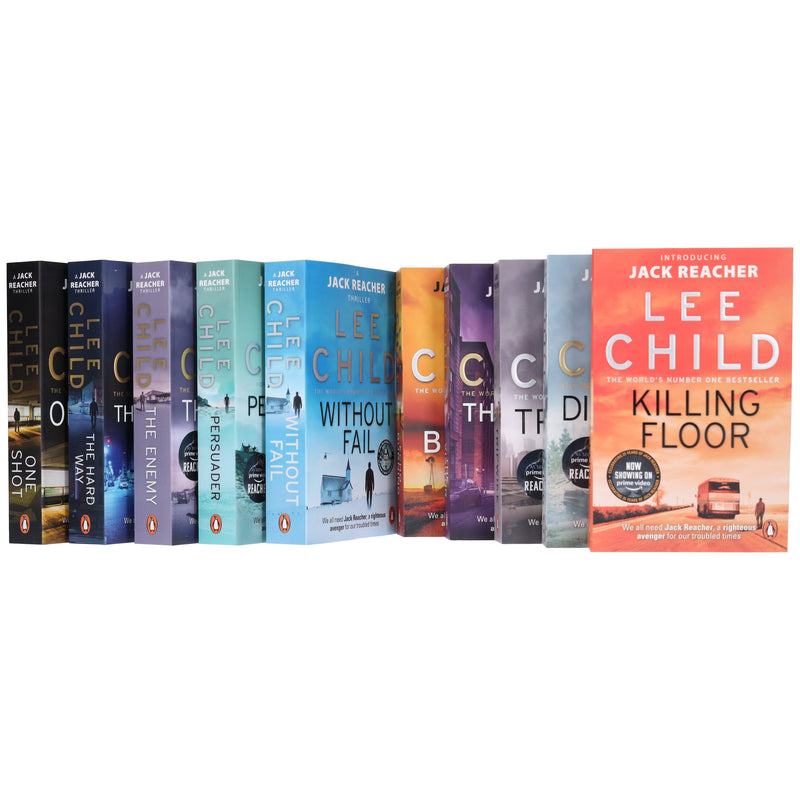 Jack Reacher by Lee Child (Books 1-10): 10 Books Collection Set - Fiction - Paperback Fiction Penguin