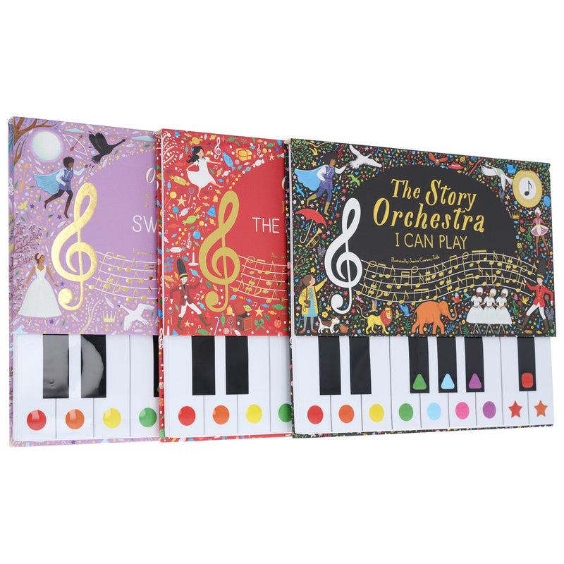 The Story Orchestra Series (I Can Play, The Nutcracker & Swan Lake) Learn 8 Easy Pieces From the Series! 3 Books Collection Set - Ages 4-7 - Hardback 5-7 Frances Lincoln Publishers Ltd