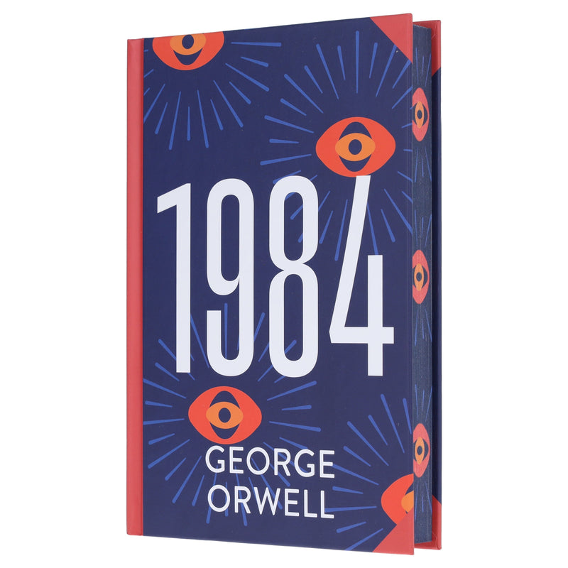 1984: by George Orwell - Fiction - Sprayed Edges Hardback Fiction Wilco Books