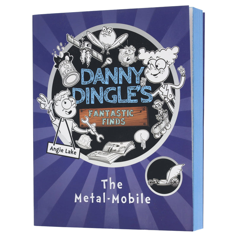 Danny Dingle's Fantastic Finds: The Metal-Mobile by Angie Lake - Ages 7-9 - Paperback B2D DEALS Sweet Cherry Publishing