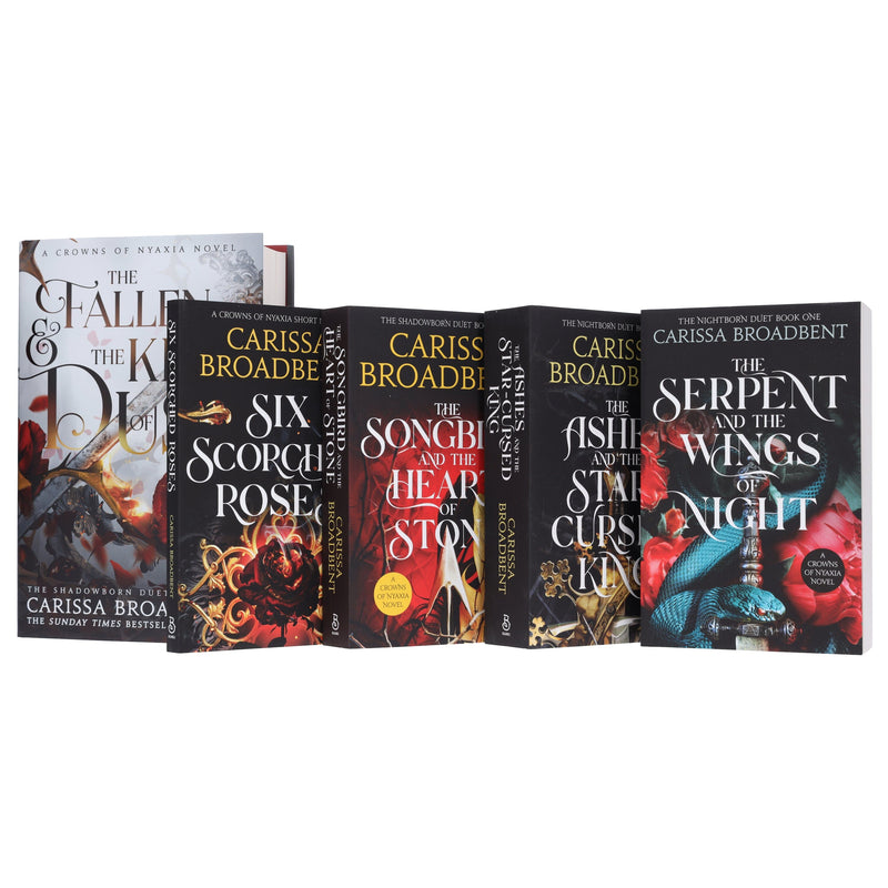 Crowns of Nyaxia Series By Carissa Broadbent 5 Books Collection Set - Fiction - Paperback/Hardback Fiction Macmillan