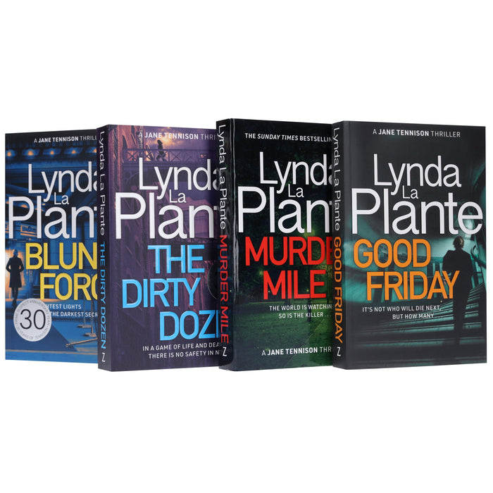 Jane Tennison Thrillers (Book 3-6) By Lynda La Plante 4 Books Collection Set - Fiction - Paperback Fiction Bonnier Books Ltd