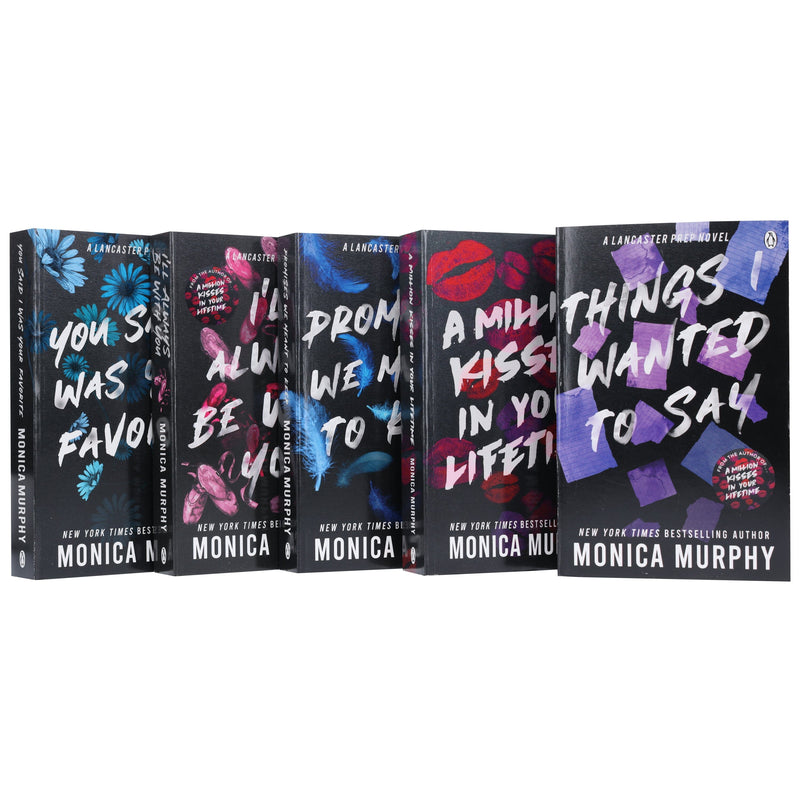 Lancaster Prep Series by Monica Murphy 5 Books Collection Set - Fiction - Paperback Fiction Penguin Random House