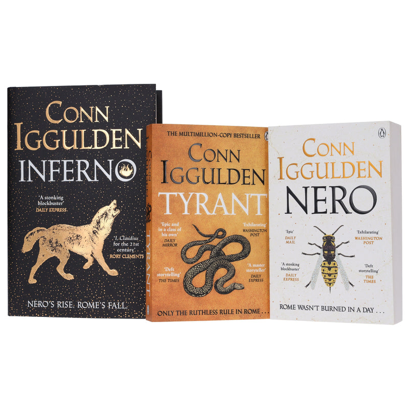 The Nero Trilogy by Conn Iggulden 3 Books Collection Set - Fiction - Paperback/Hardback Fiction Penguin Random House