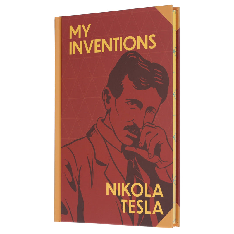 My Inventions by Nikola Tesla - Non Fiction - Sprayed Edges Hardback Non-Fiction Wilco Books