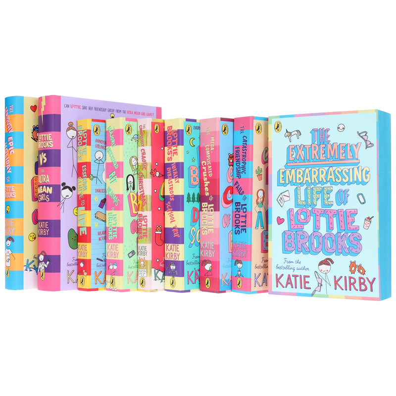 Lottie Brooks Series By Katie Kirby 9 Books Collection Set - Ages 9-12 - Paperback/Hardback 9-14 Penguin Random House