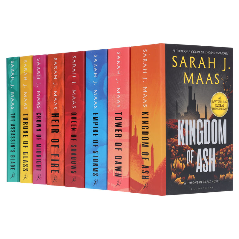 Throne of Glass by Sarah J. Maas 8 Books Collection Box Set ACOTAR - Age 12+ - Paperback