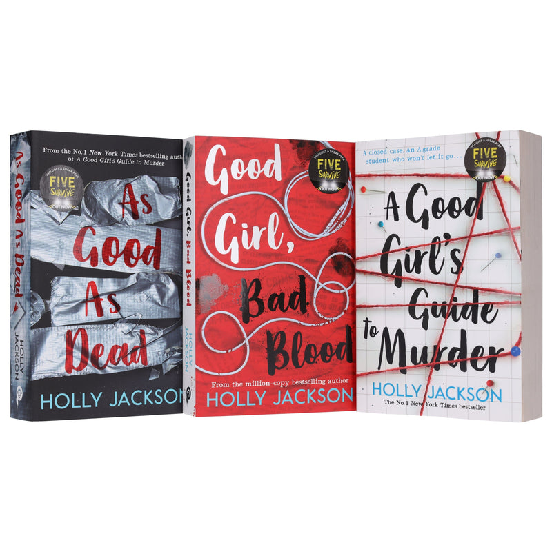 A Good Girl's Guide to Murder Series By Holly Jackson 3 Books Collection Set - Ages 14+ - Paperback Young Adult Electric Monkey