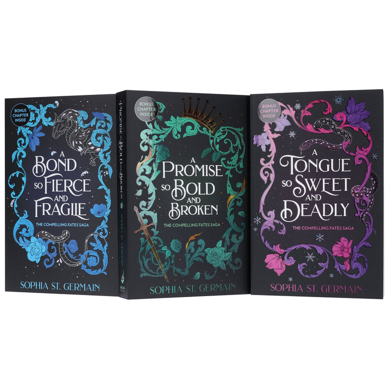 The Compelling Fates Saga by Sophia St. Germain 3 Books Collection Set - Fiction - Paperback Fiction Hachette