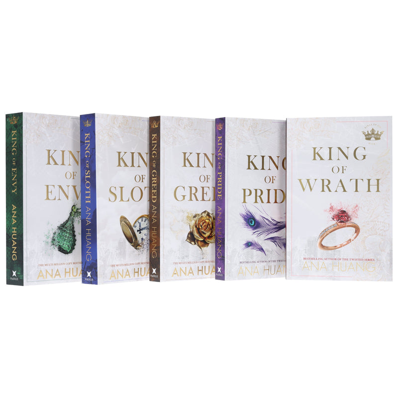 Kings of Sin Series By Ana Huang 5 Books Collection Set - Fiction - Paperback Fiction Hachette