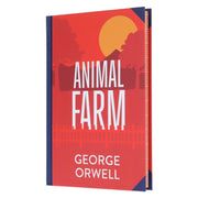 Animal Farm by George Orwell (Deluxe Edition) Sprayed Edge Hardback Fiction Wilco Books
