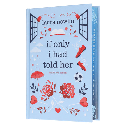 If Only I Had Told Her Collector's Edition by Laura Nowlin - Fiction - Sprayed Edge Hardback Fiction Sourcebooks