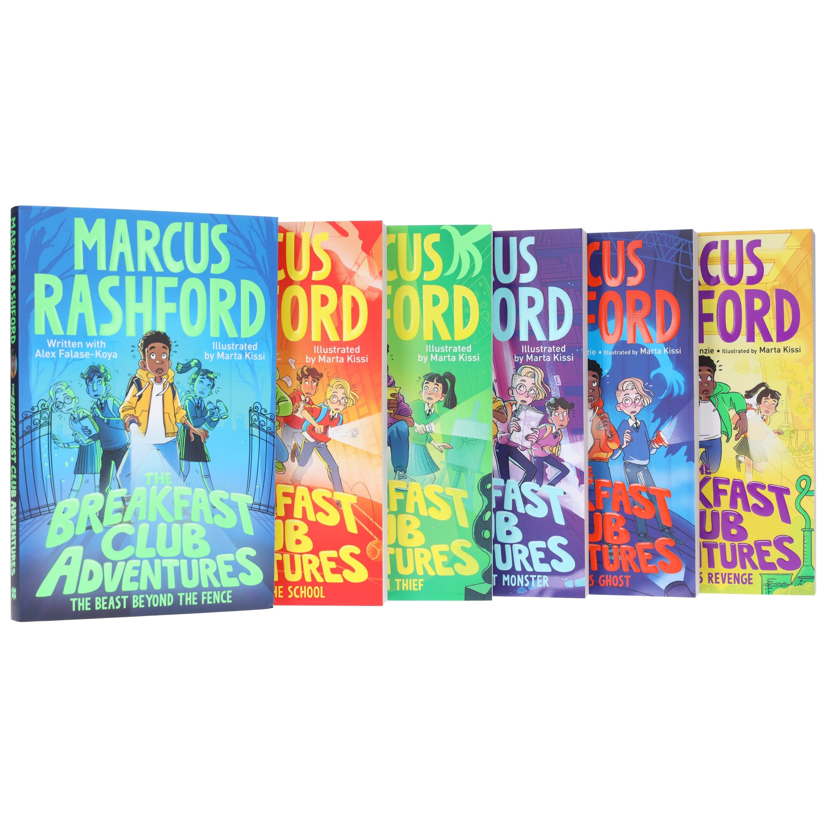 The Breakfast Club Adventures Series (Book 1-6) By Marcus Rashford Ill ...
