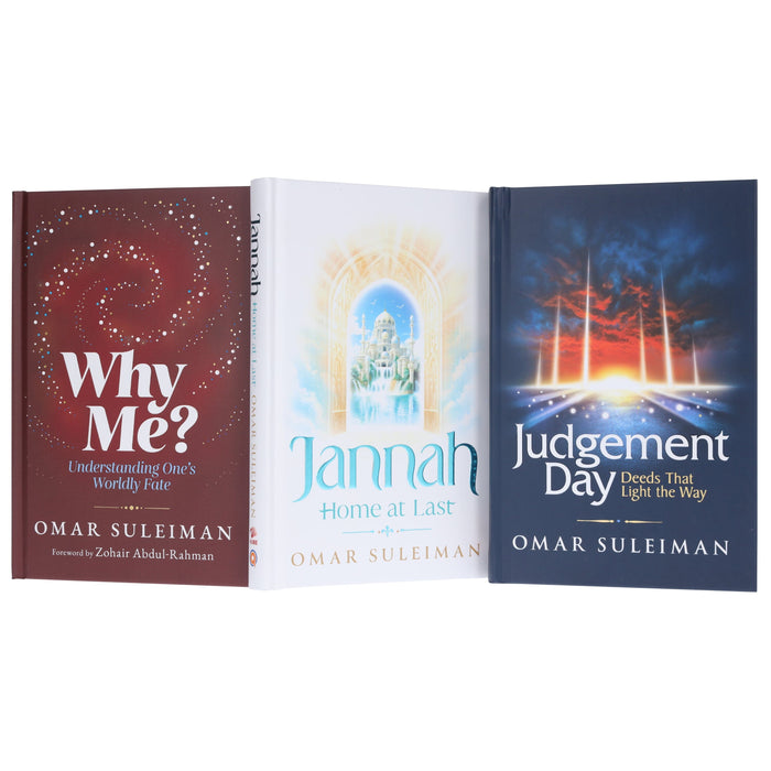 Judgement Day, Jannah & Why Me?: By Omar Suleiman 3 Books Collection Set - Non Fiction - Hardback Non-Fiction Kube Publishing