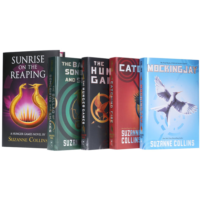 The Hunger Games Series By Suzanne Collins 5 Books Collection Set - Ages 11+ - Hardback Fiction Scholastic