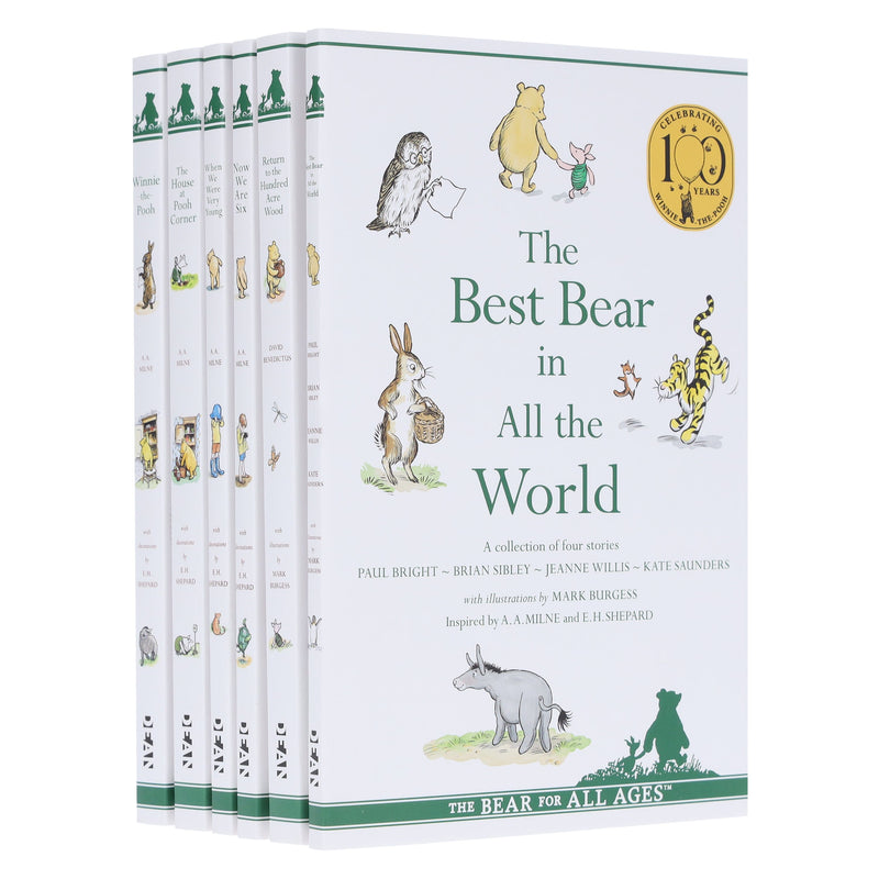 Winnie-The-Pooh The Complete Collection 6 Books Set By A. A. Milne - Ages 7-9 - Paperback 7-9 HarperCollins Publishers