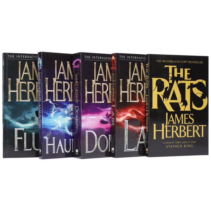 James Herbert Collection 5 Books Set - Fiction - Paperback Fiction Macmillan