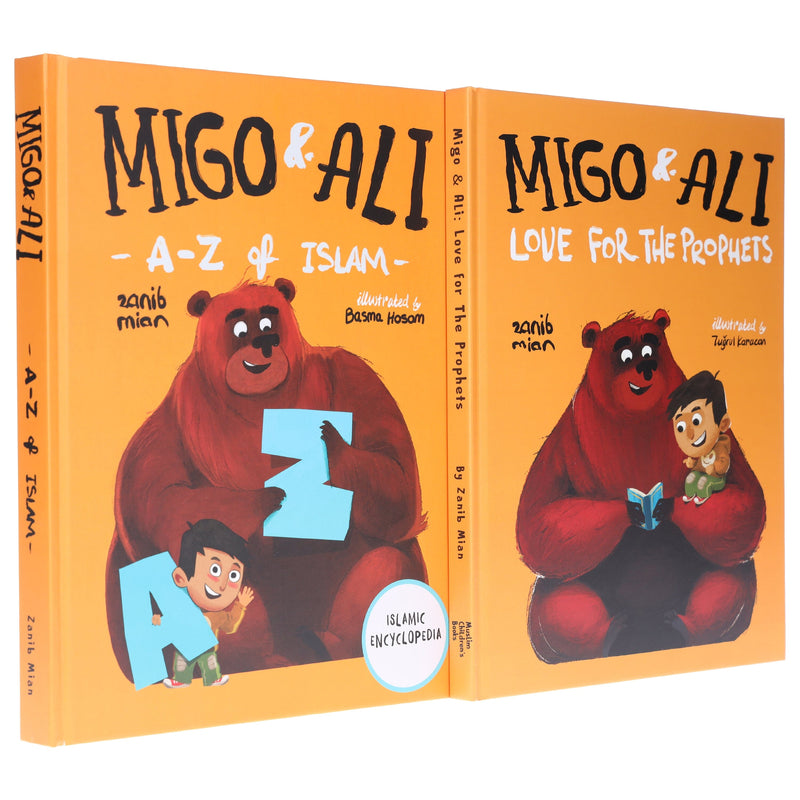 Migo & Ali Series By Zanib Mian 2 Books Collection Set - Ages 6-12 - Hardback 7-9 Muslim Children's Books