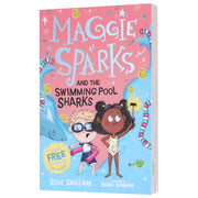 Maggie Sparks and the Swimming Pool Sharks (Maggie Sparks, Book 2) By Steve Smallman - Ages 5-7 - Paperback 5-7 Sweet Cherry Publishing