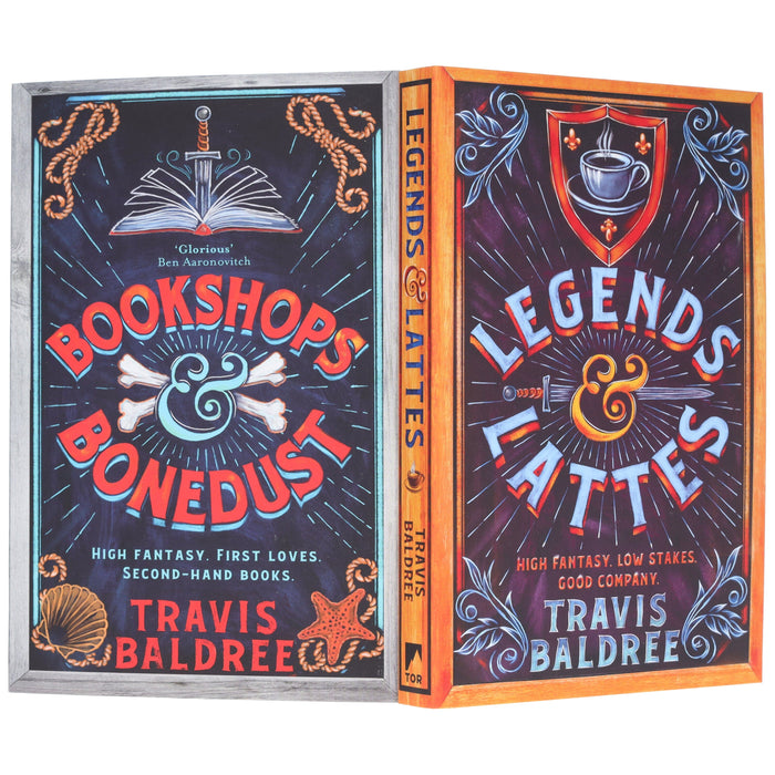 Legends & Lattes Series by Travis Baldree 2 Books Collection Set - Fiction - Paperback Fiction Macmillan