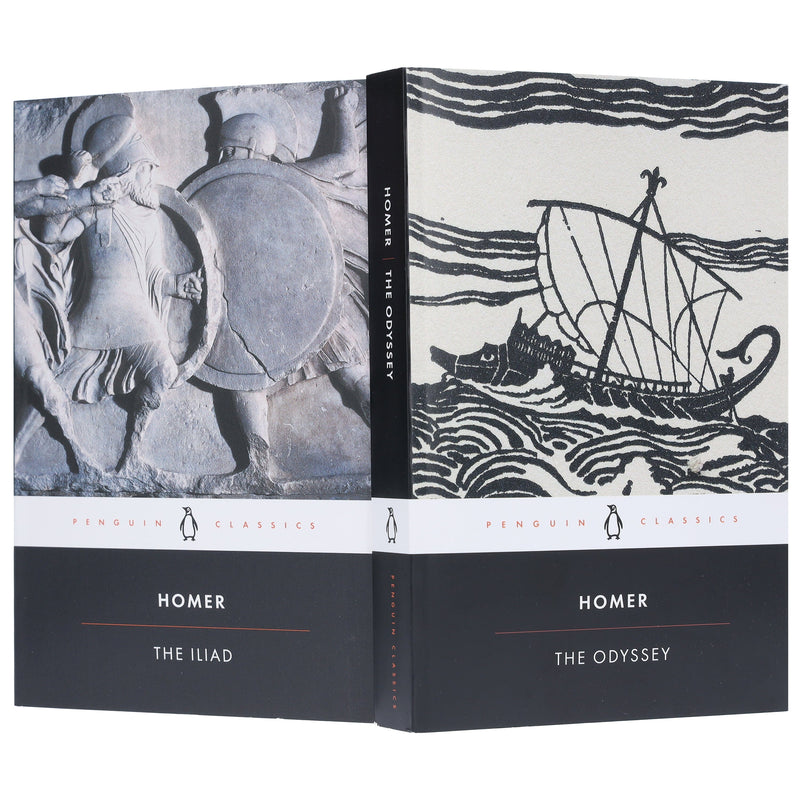 The Odyssey & The Iliad By Homer (Penguin Classics) 2 Books Set - Fiction - Paperback Fiction Penguin Random House
