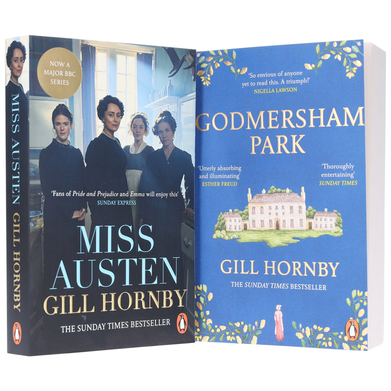 Miss Austen & Godmersham Park by Gill Hornby 2 Books Collection Set - Fiction - Paperback Fiction Penguin