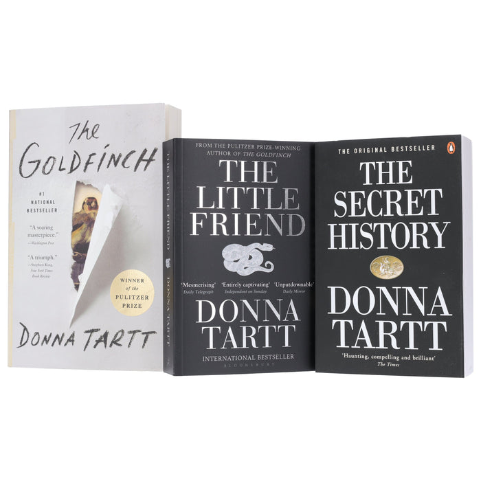 Donna Tartt 3 Books Collection Set - Fiction - Paperback Fiction Penguin Random House/Bloomsbury